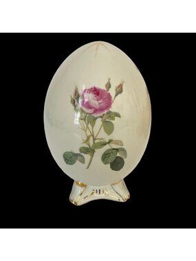 Formalities by Baum Bros 10" Easter Pedestal Egg from Redoute Roses Collection